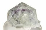 Gemmy, Purple & Green Cubic Fluorite Crystal - China #205588-1
